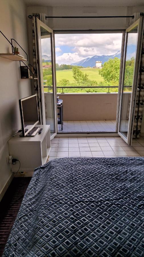 Ferienwohnung Magnifique Vue Montage Studio Parking Gratuit Annecy Exterior foto
