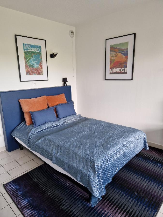 Ferienwohnung Magnifique Vue Montage Studio Parking Gratuit Annecy Exterior foto